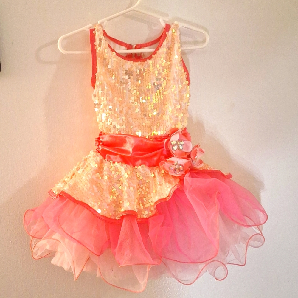 Sparkling Pink Sequin Dress for Kids
